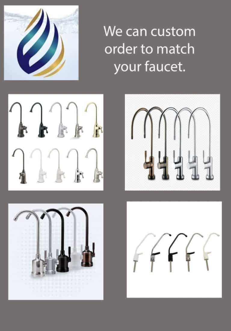 We Can Custom Order to Match Your Faucet